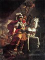 St George Victorious über den Drachen Barock Mattia Preti